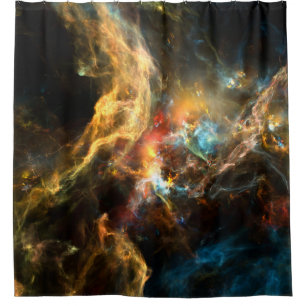 Once Upon a Space series. Abstract design made of  Shower Curtain