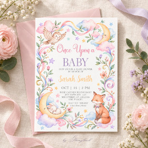 Once Upon a Time Baby Shower Invitation