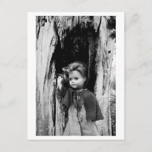 Once upon a time in the woods postcard