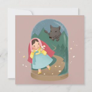 Once Upon A Time: Little Red Riding Hood Card