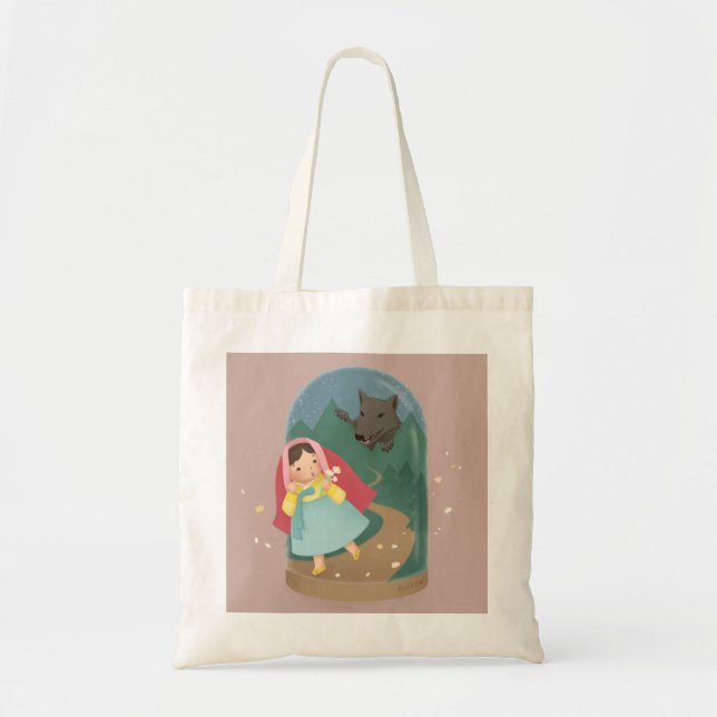 Once Upon A Time: Little Red Riding Hood Tote Bag (Front)