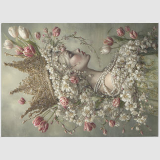 once upon a Time Portrait  Tissue Paper