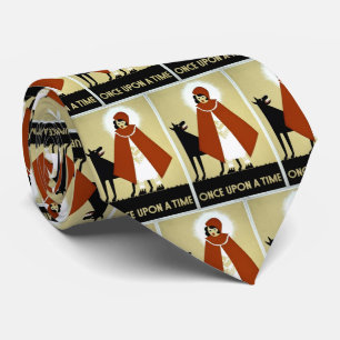 Once Upon a Time Poster, Red Riding Hood and Wolf Tie