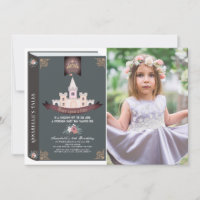 Once Upon A Time Storybook Blk Photo Birthday