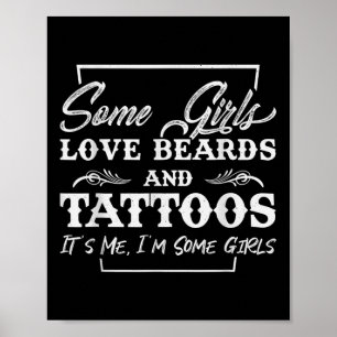 Once Upon A Time There Was A Girl And A Dog Tattoo Poster