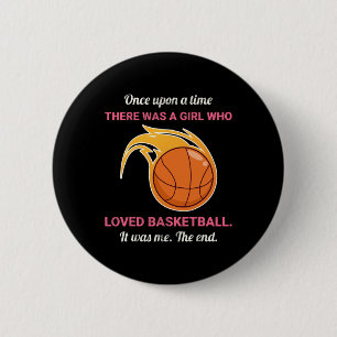 Once Upon A Time There Was A Girl Who Loved Bysket 6 Cm Round Badge