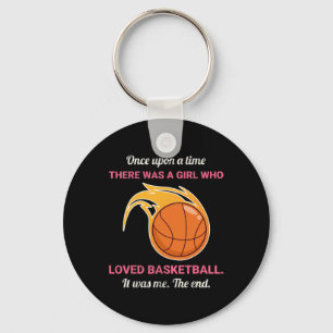 Once Upon A Time There Was A Girl Who Loved Bysket Key Ring