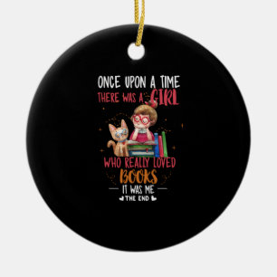 Once Upon A Time There Was A Girl Who Really Books Ceramic Tree Decoration