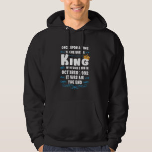 Once upon a time there was a king. October 1992 Bi Hoodie