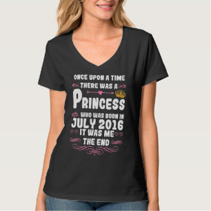 Once Upon A Time There Was A Princess July 2016 Bi T-Shirt