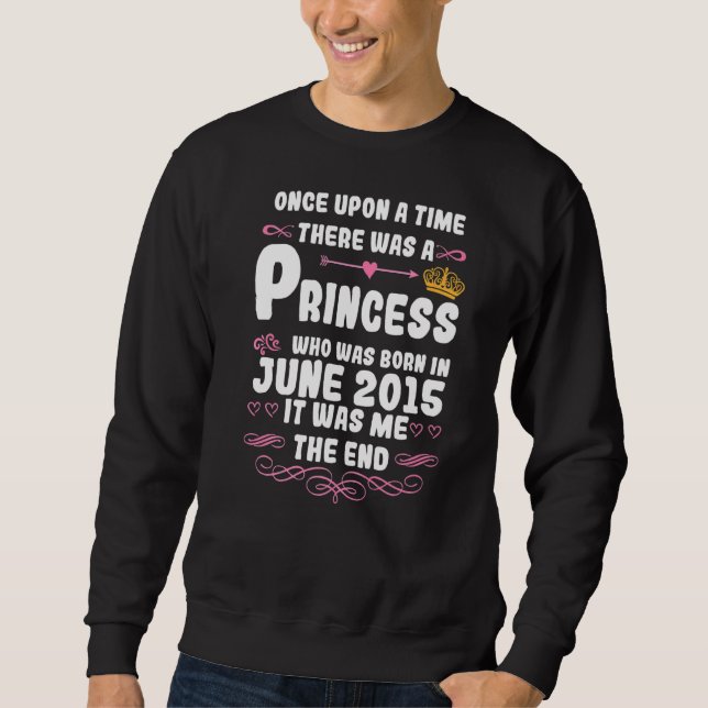 Once Upon A Time There Was A Princess June 2015 Bi Sweatshirt (Front)
