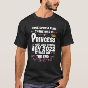 Once Upon A Time There Was A Princess. May 2022 Bi T-Shirt