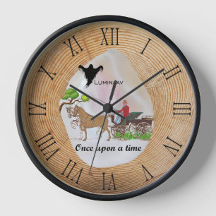 "Once Upon a Time" Wall Clock