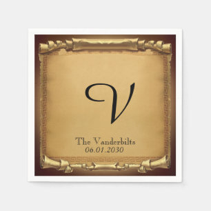 Once Upon a Time Wedding Napkin