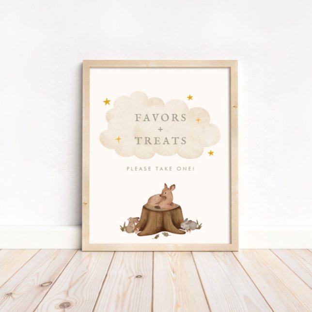 Once Upon a Time Woodland Favours and Treats Poster (Creator Uploaded)