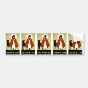 Once Upon a Time - WPA Poster - Bumper Sticker