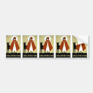 Once Upon a Time - WPA Poster - Bumper Sticker