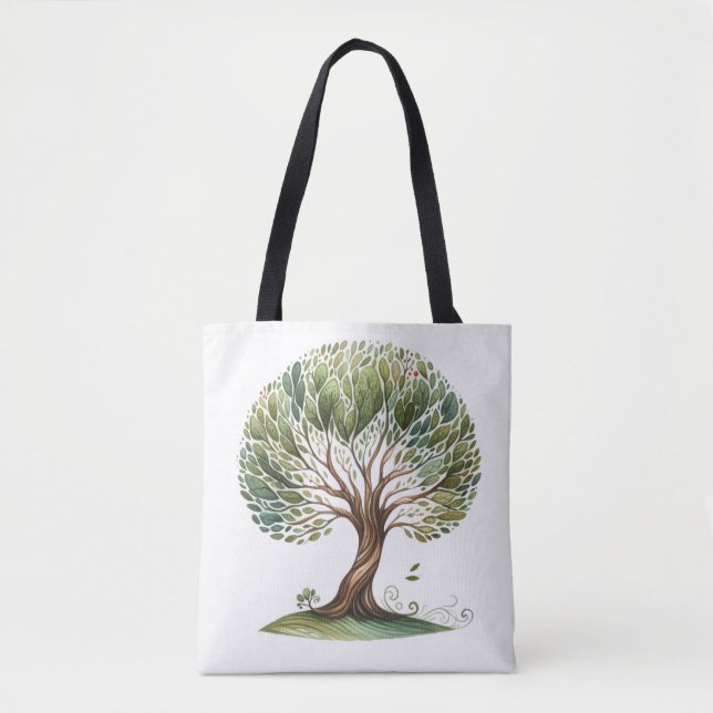 Once Upon a Tree Tote Bag  (Front)