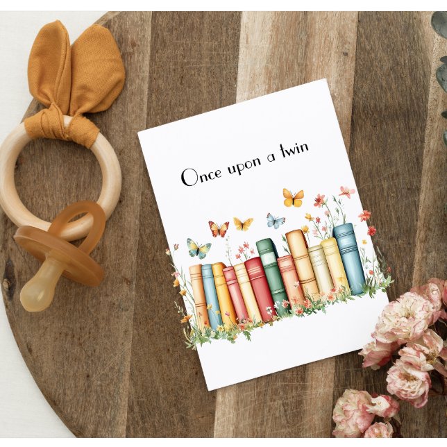 Once Upon A Twin Book  Napkin (Creator Uploaded)