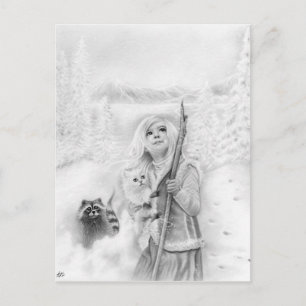 Once upon a winter Postcard