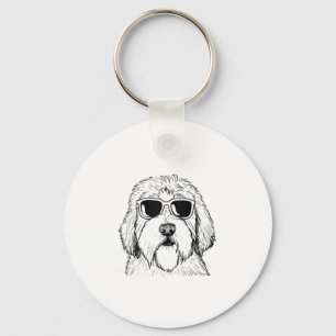 Once Upon Time There Was Man - Funny Giant Schnauz Key Ring