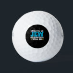 Once You Go Jew Nothing Else Will do Hanukkah Gift Golf Balls<br><div class="desc">hanukkah, funny, gift, birthday, Jewish, holiday, jew, menorah, dreidel, </div>