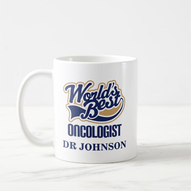 Oncologist Personalised Mug Gift (Left)