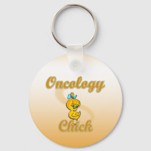 Oncology Chick Key Ring