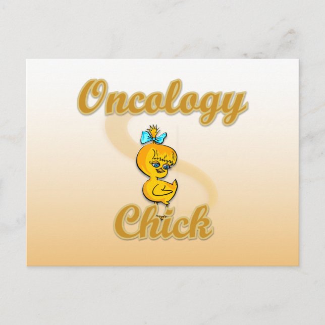 Oncology Chick Postcard (Front)