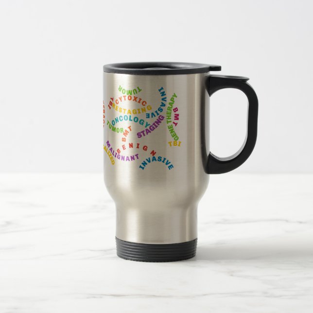 Oncology Common Terminology  Travel Mug (Right)