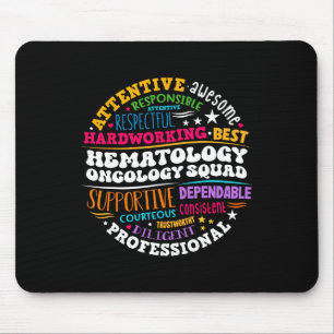 Oncology Hematology Nurse Squad Paediatrics Hemonc Mouse Pad