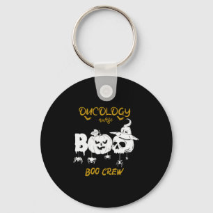 Oncology Nurse Boo Crew,Oncology Nurse Halloween Key Ring