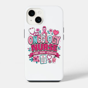 Oncology Nurse Breast Cancer Awareness  iPhone 14 Case