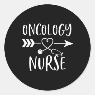 Oncology Nurse  Classic Round Sticker