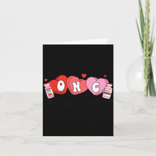Oncology Nurse Fight Cancer Nurse Valentine Onc De Card