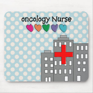 Oncology Nurse Gifts Unique Design Mouse Pad