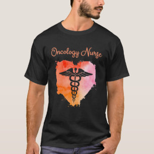 Oncology Nurse  Nurses Nursing Graduation Caduceus T-Shirt