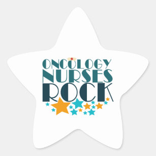 Oncology Nurses Rock Star Sticker