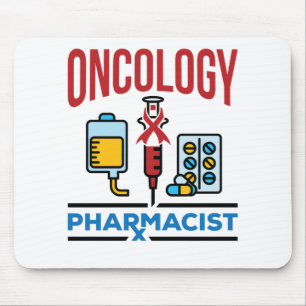 Oncology Pharmacist Cancer Care Pharmacy Team Mouse Pad