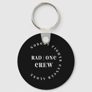 Oncology Radiation Nurse Crew Tee Paediatrics Hemo Key Ring
