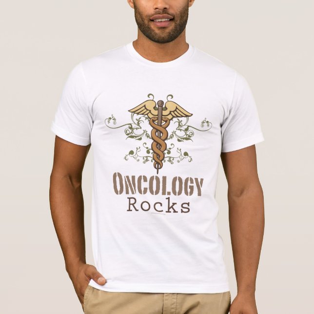 Oncology Rocks T-shirt (Front)