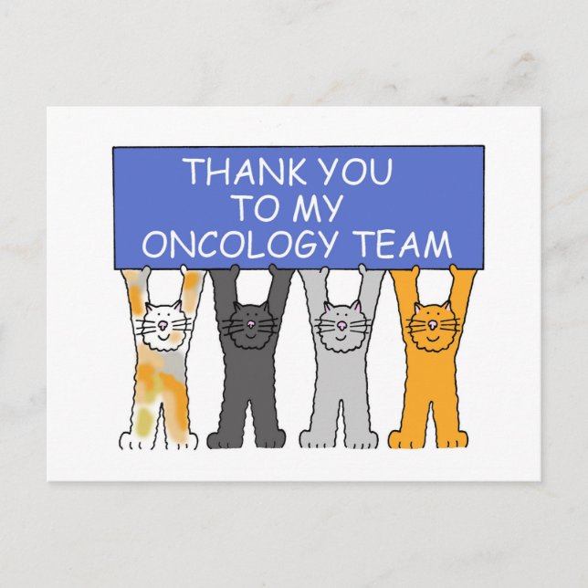 Oncology Team Thanks Postcard (Front)