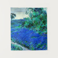 Onderdonk - Bluebonnets in the Misty Morning