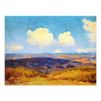 Onderdonk - Flying Shadows, landscape painting