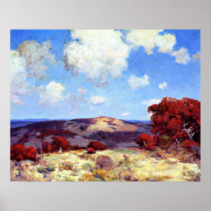 Onderdonk - In the Hills of the Spanish Oaks Poster