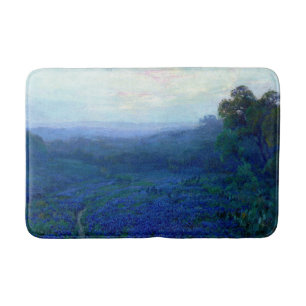 Onderdonk - Path through a Field of Bluebonnets Bath Mat