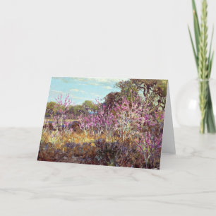 Onderdonk - Redbud Trees in Bloom at Leon Springs Card