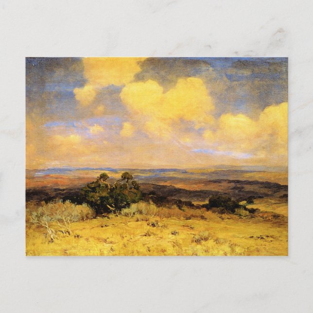Onderdonk - Sunlight and Shadow, fine art painting Postcard (Front)