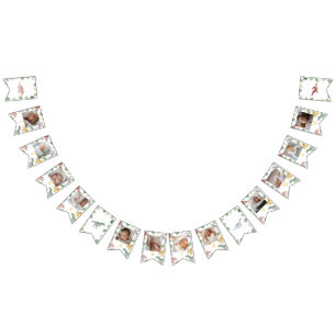 One A Saurus Dinosaur Boy Birthday Photo Banner