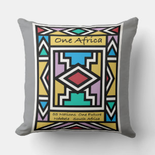 One Africa – Ndebele – South Africa & Zimbabwe -  Cushion